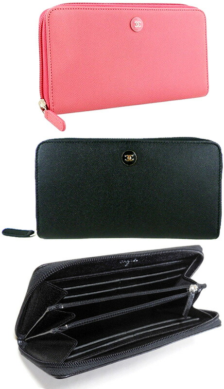 楽天市場】CHANEL シャネル ココマーク小銭入れ付きラウンドファスナー