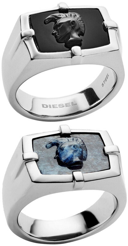 楽天市場】DIESEL ディーゼル モヒカン立体ブレイブマンロゴブラック
