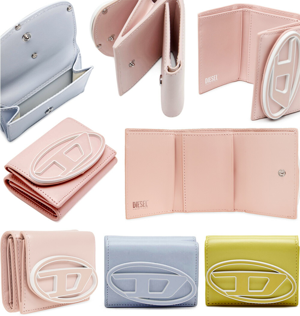 楽天市場】DIESEL ディーゼル レディース小銭入れ付き三つ折り財布