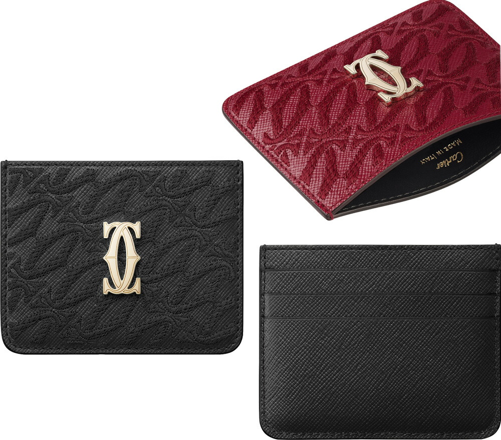 楽天市場】カルティエ カードケース（カラーブラック）（定期入れ