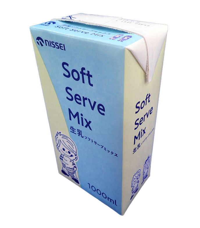 楽天市場】日世 ソフトクリーム 生乳ソフトサーブミックス ライト3.5