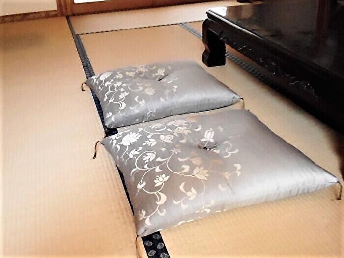 楽天市場】【送料無料】 座布団 セット 5枚組 上品 ざぶとん 手作り 八