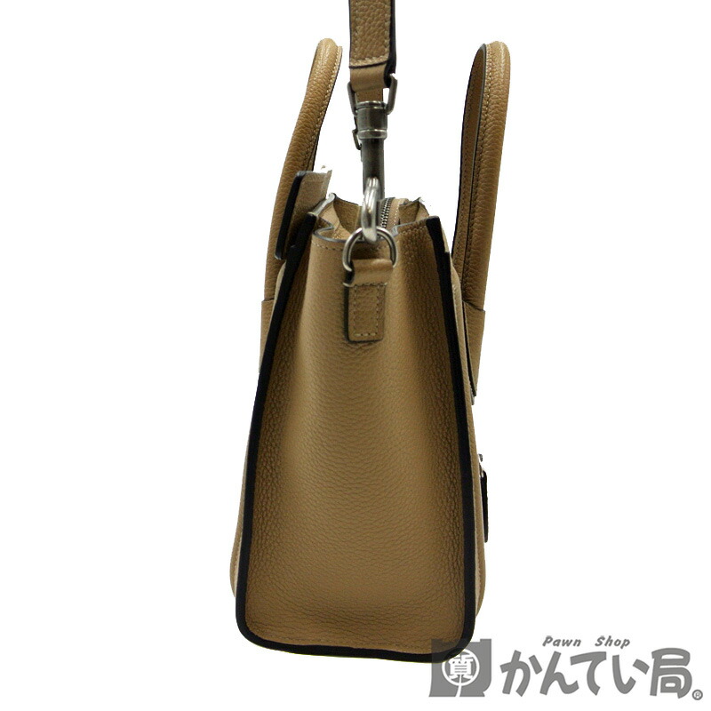 楽天市場】CELINE【セリーヌ】ラゲージ ナノ2WAYバッグ ベージュ系