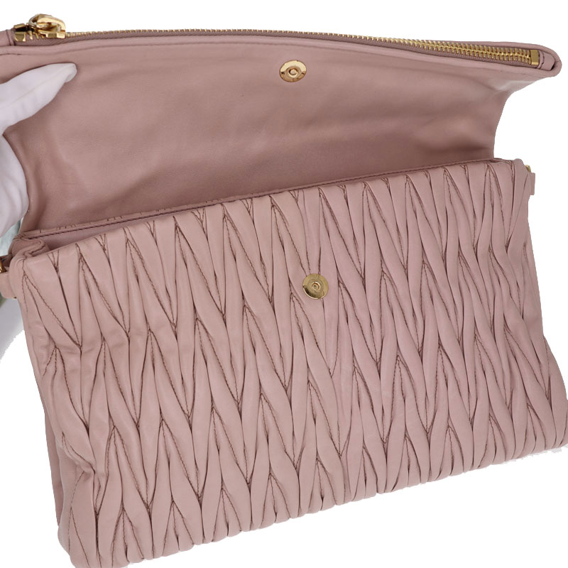 楽天市場】miumiu【ミュウミュウ】RP0357 ショルダーバッグ クラッチ