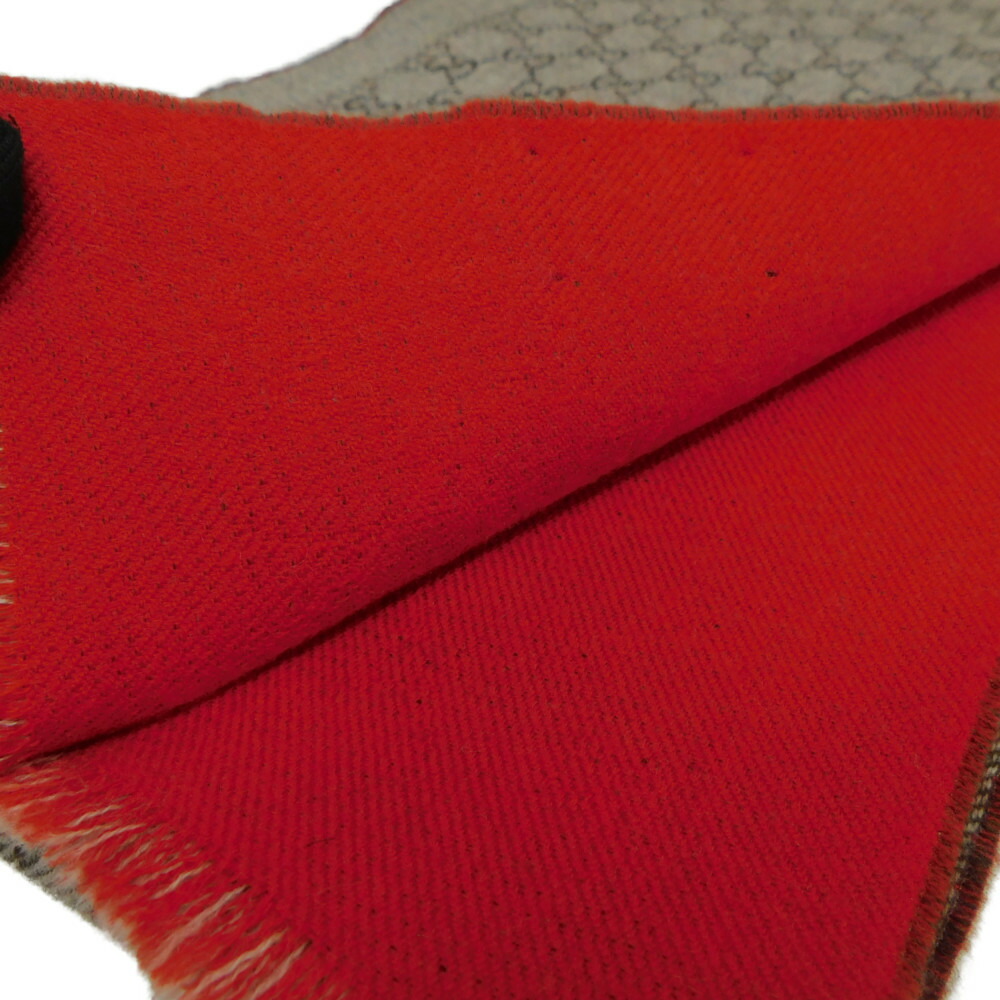 楽天市場】GUCCI グッチ リバーシブルマフラー 411726 4G200 ウール100