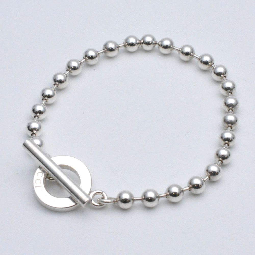 楽天市場】グッチ 925 ボールチェーン ブレスレットの通販