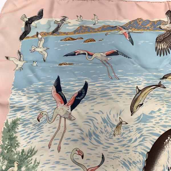 楽天市場】HERMES エルメス カレ90 Lavie Precieuse de la