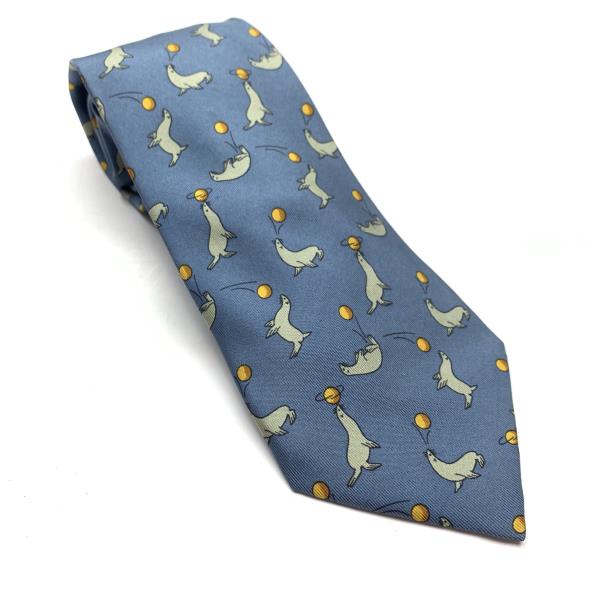 楽天市場】HERMES エルメス シルク素材 ネクタイ 剣先幅9cm あしか