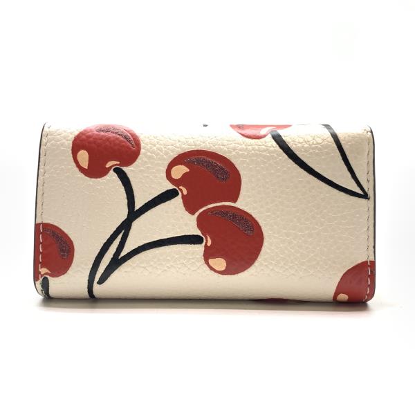 楽天市場】COACH コーチ 6連 キーケース キーリング チェリー