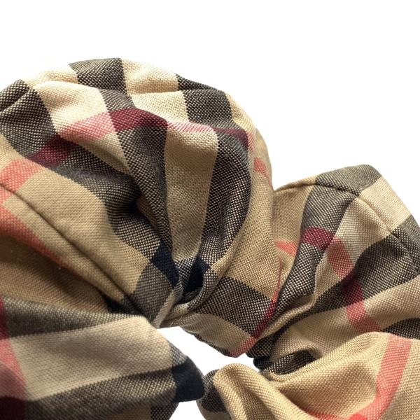楽天市場】美品 BURBERRY バーバリー シュシュ ヴィンテージチェック