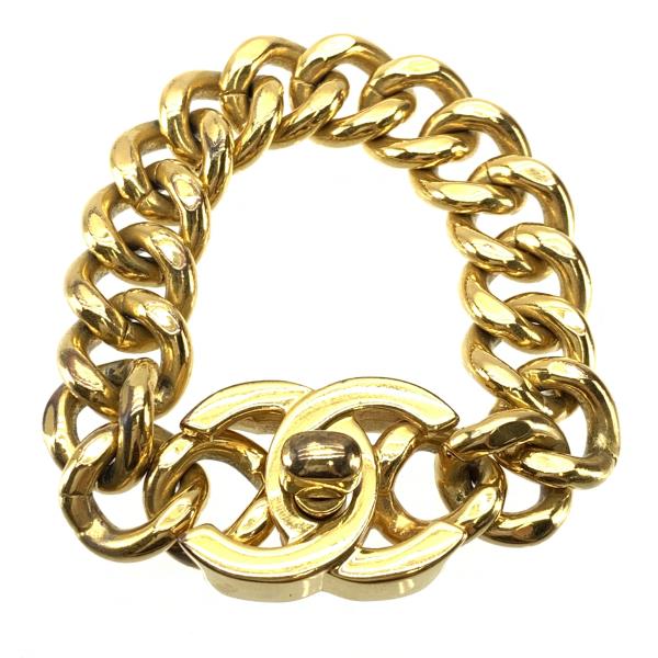 楽天市場】CHANEL シャネル ココマーク ターンロック ブレスレット