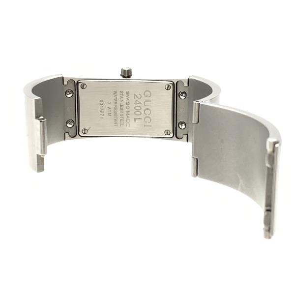 楽天市場】GUCCI グッチ 2400L レディース 腕時計 クオーツ シルバー