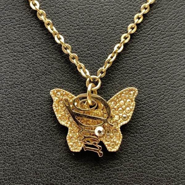 楽天市場】Dior ディオール ロゴ バタフライ ネックレス ペンダント