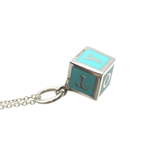 ☆ティファニー ペンダントトップ☆ブロックチャーム キューブ SV925