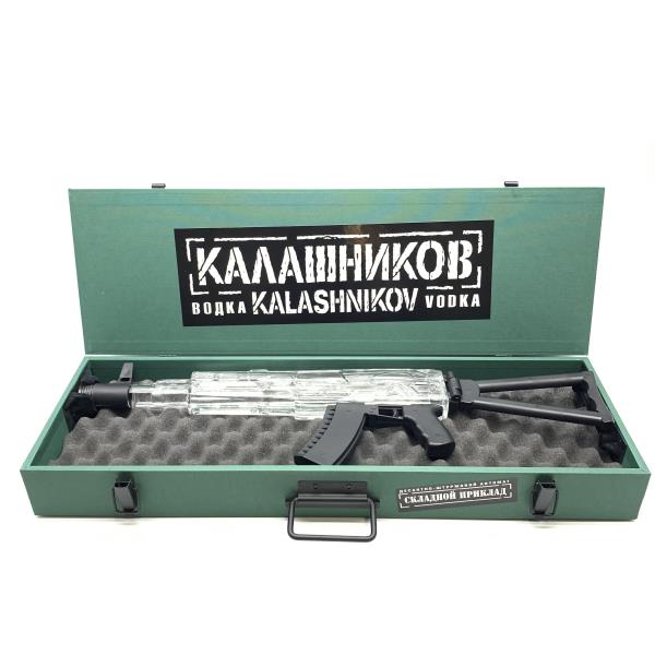 楽天市場】KALASHNKOV カラシニコフ ウォッカ 700ml 専用ケース入り