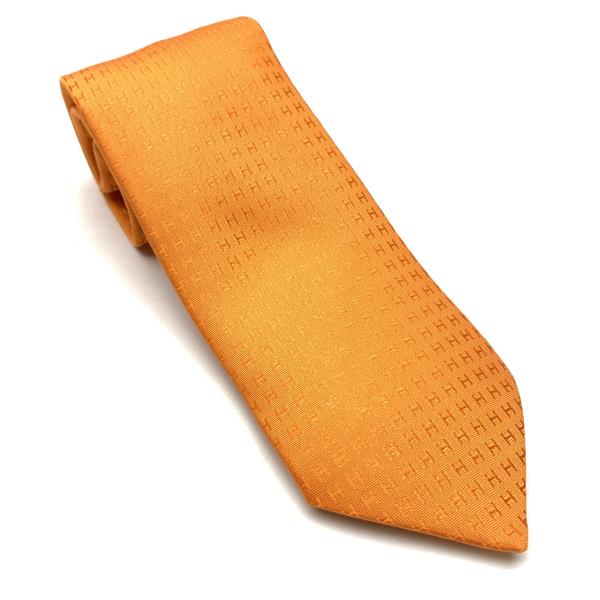 楽天市場】HERMES エルメス ネクタイ 剣先幅約8cm Hロゴ シルク素材