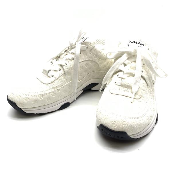 楽天市場】ほぼ未使用 CHANEL シャネル G39230 プリントスウェード