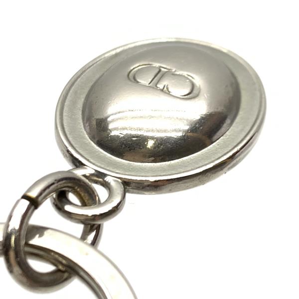 楽天市場】Dior ディオール キーホルダー チャーム ロゴ CD シルバー