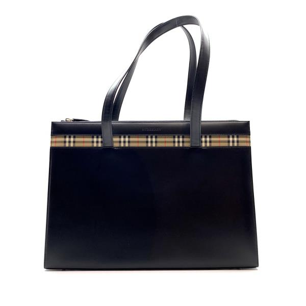 楽天市場】BURBERRY バーバリー レザー トートバッグ ショルダーバッグ