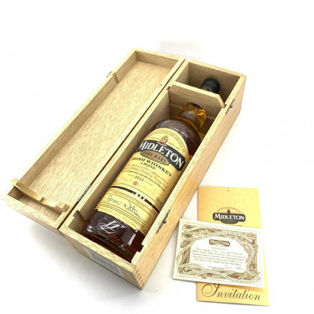 楽天市場】MIDLETON VERY RARE ミドルトン ベリーレア 2015年 750ml 40