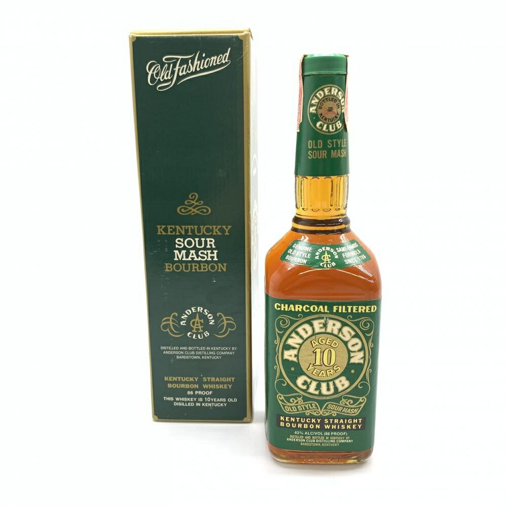 楽天市場】ANDERSON CLUB アンダーソンクラブ 10年 バーボンウイスキー