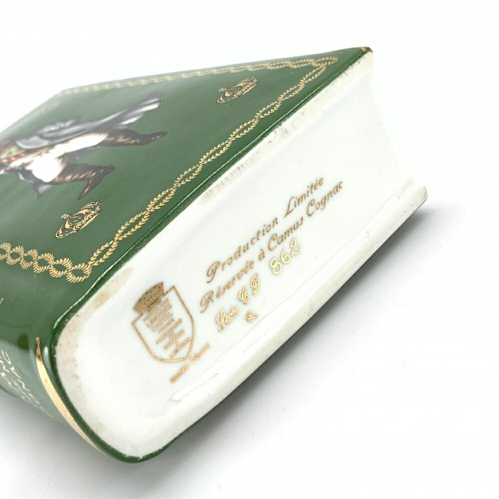 楽天市場】CAMUS カミュ ナポレオンブック 700ml 40% 緑 コニャック