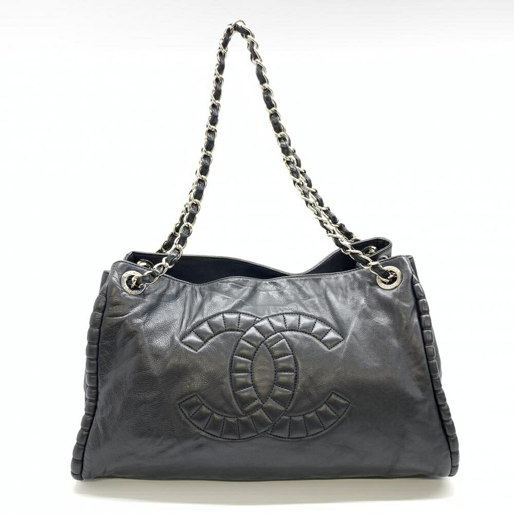 楽天市場】CHANEL シャネル チェーンショルダー トートバック デカココ