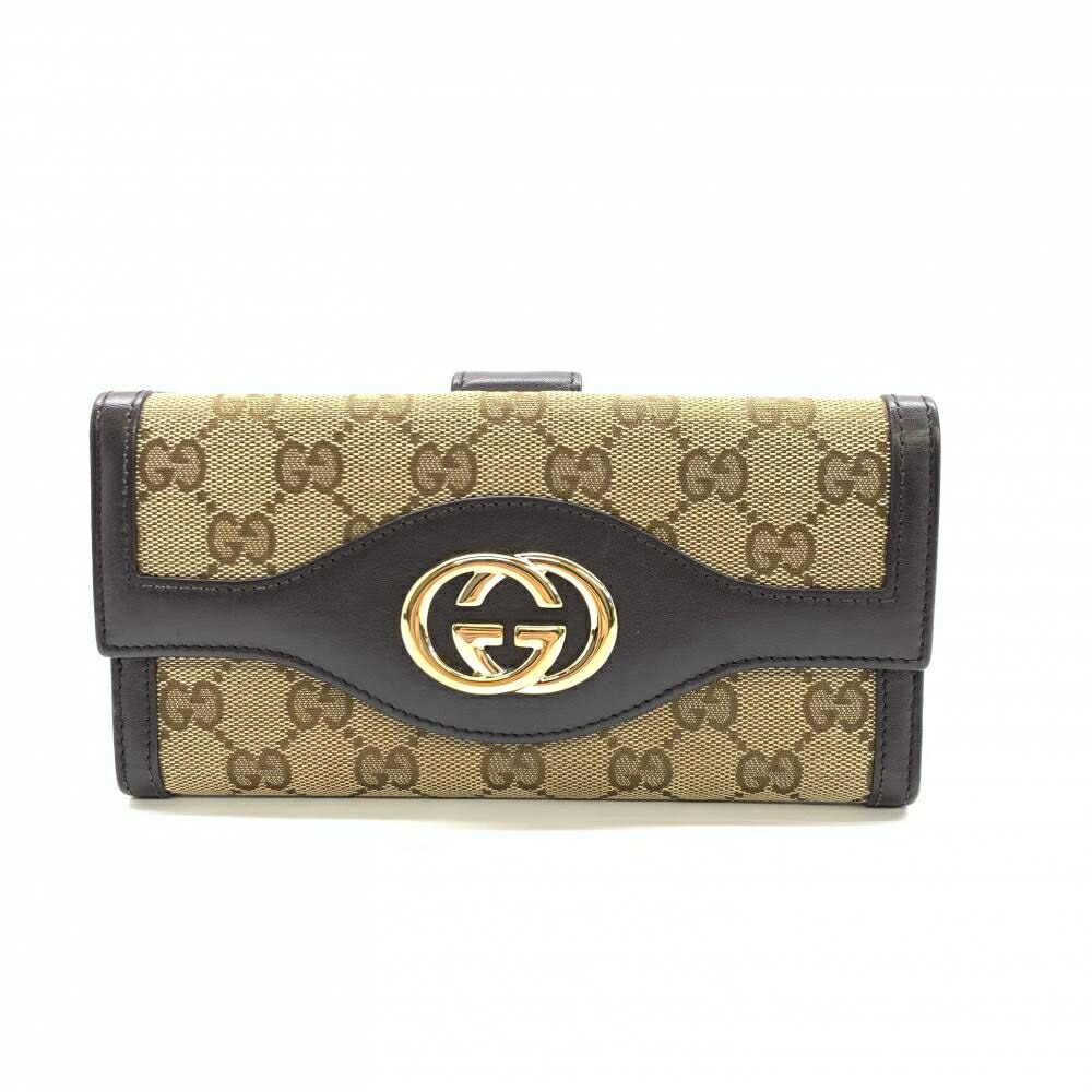 楽天市場】GUCCI グッチ 282426 インターロッキングG 長財布 二つ折り