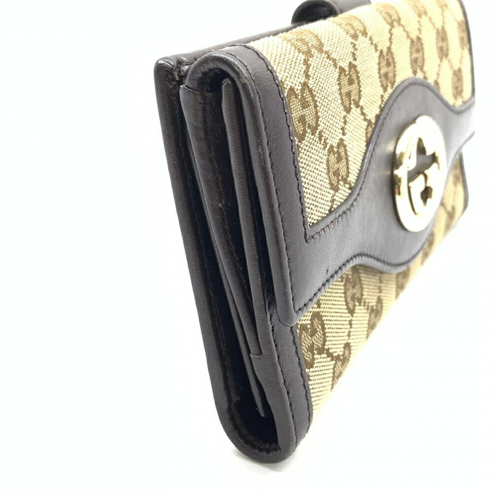 楽天市場】GUCCI グッチ 282426 インターロッキングG 長財布 二つ折り