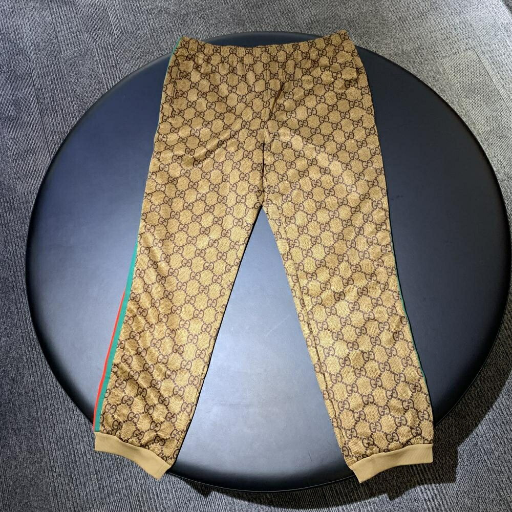 楽天市場】GUCCI グッチ 523489 テクニカルジャージ パンツ GG柄