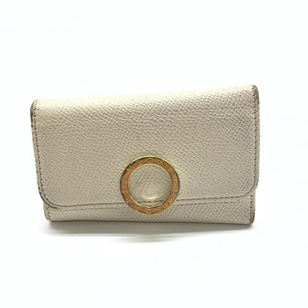 楽天市場】BVLGARI ブルガリ キーケース ホワイト ピンク ゴールド