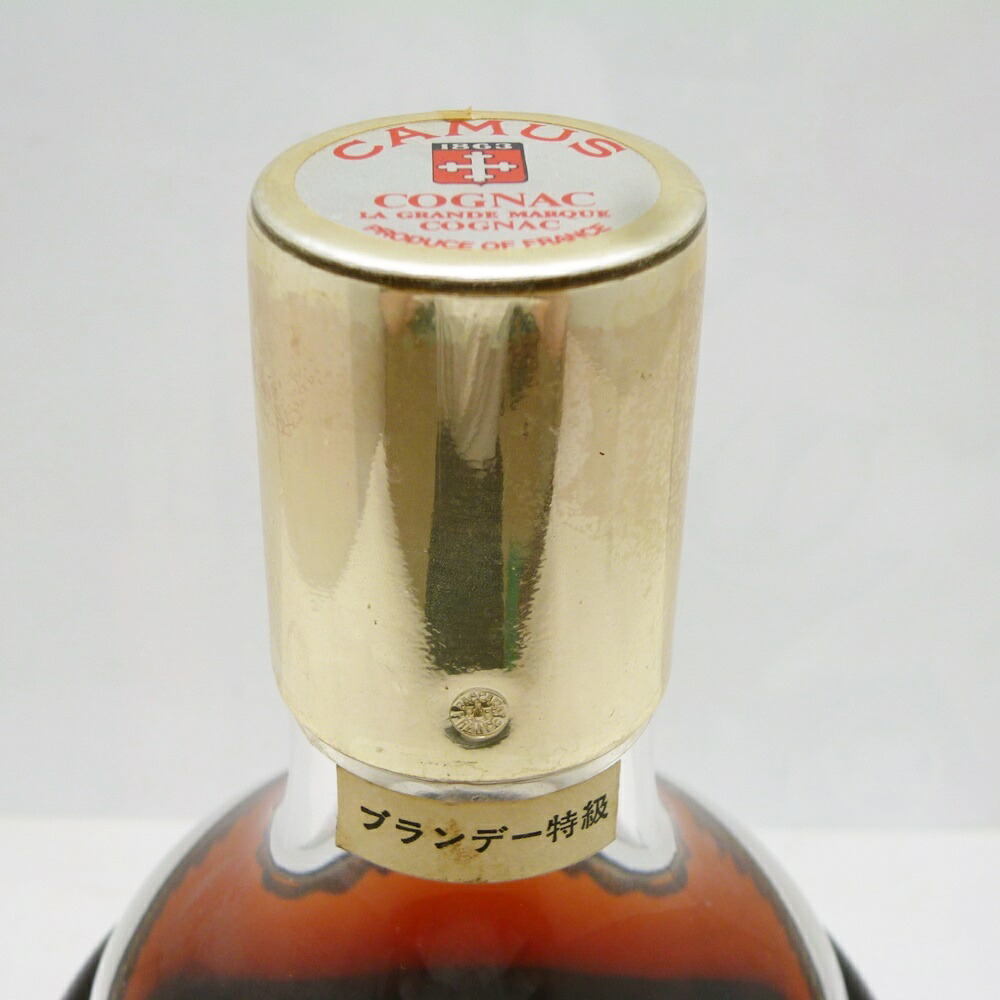 未開栓CAMUS カミュ 1863 シルバートップ バカラ 替栓・箱 カミュ 古酒