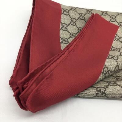 楽天市場】GUCCI【グッチ】・特上品・シルクスカーフ バレンタイン限定