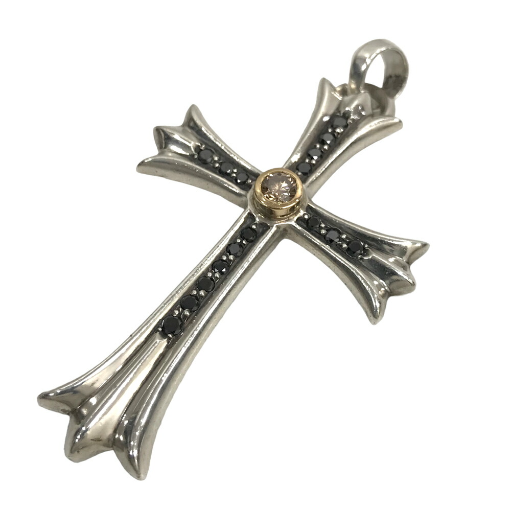 楽天市場】【美品】 クロムハーツ ラージCHクロス withベイル クロス