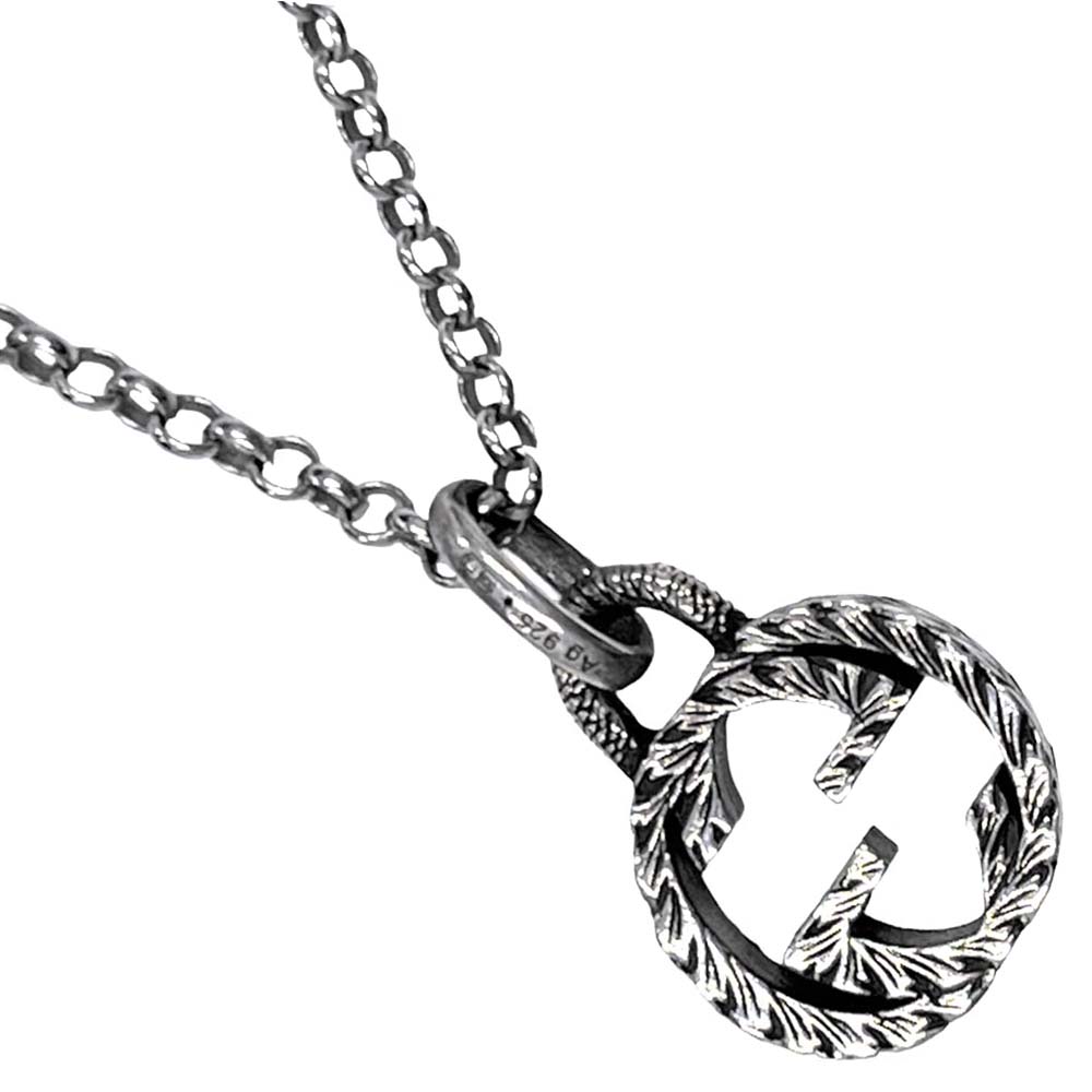 楽天市場】［南店］ 【良品】 グッチ 4217G 8402 アイコンネックレス