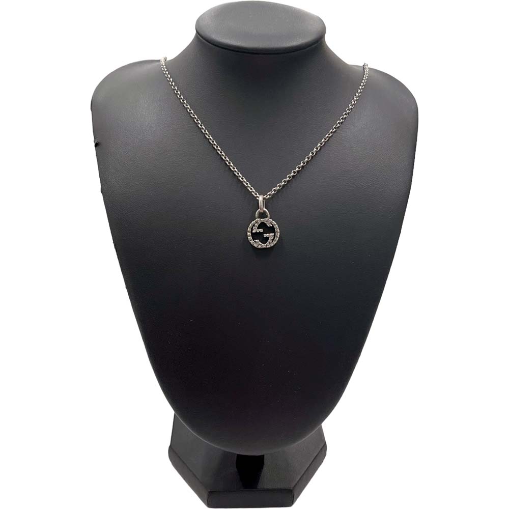 楽天市場】［南店］ 【良品】 グッチ 4217G 8402 アイコンネックレス