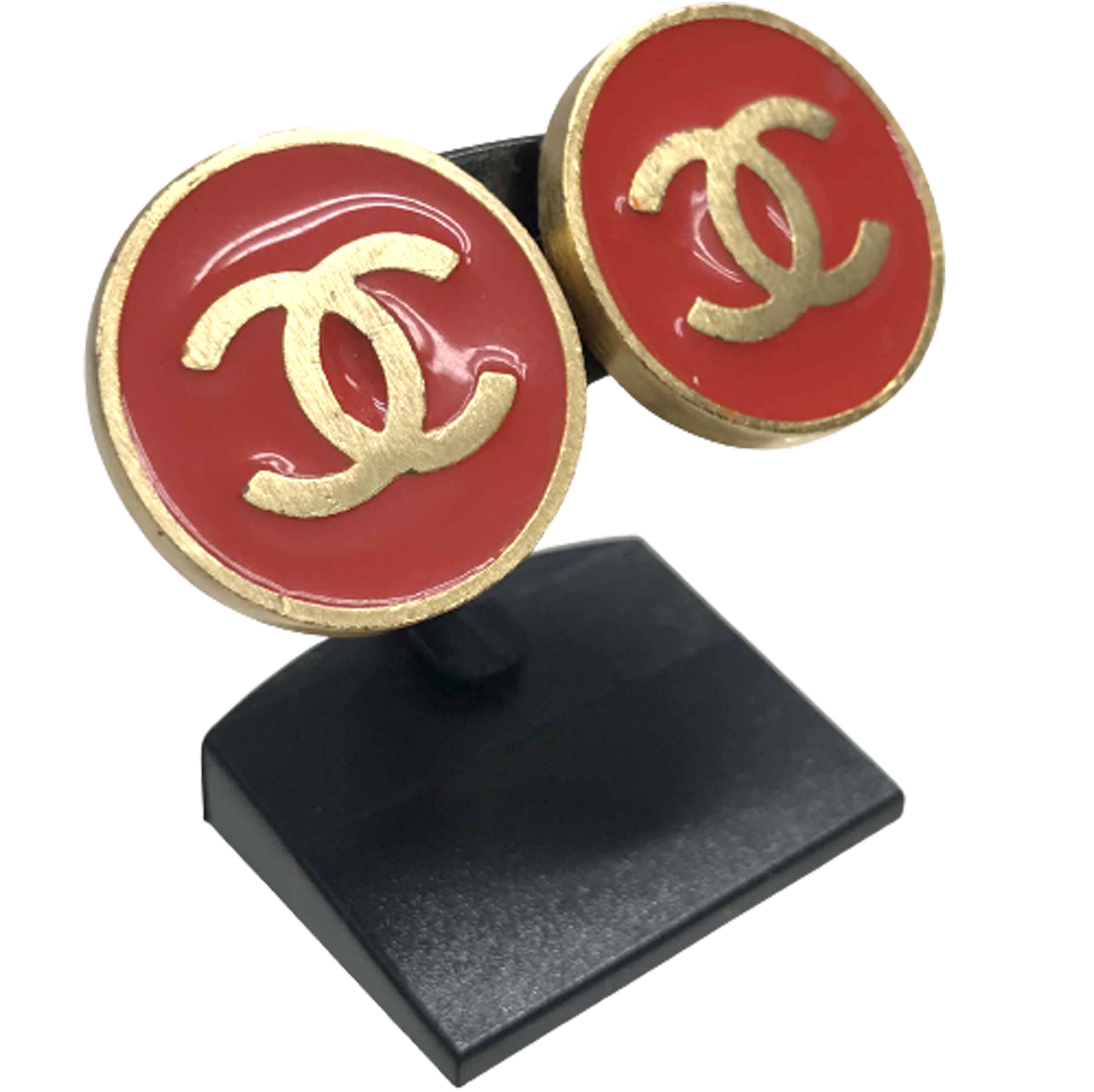 楽天市場】【良品】 シャネル ココマーク ラウンドイヤリング 耳飾り