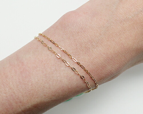 楽天市場】K10 デザインチェーンブレスレット 6種類 (1518-br