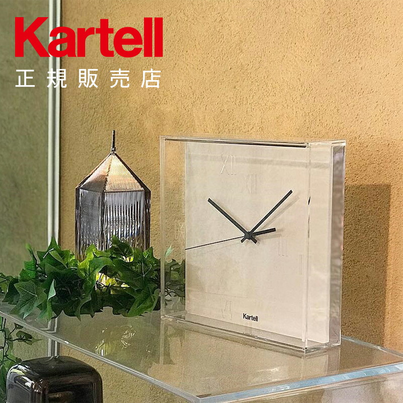 楽天市場】【Kartell カルテル 正規販売店】 時計 置き時計 ティック