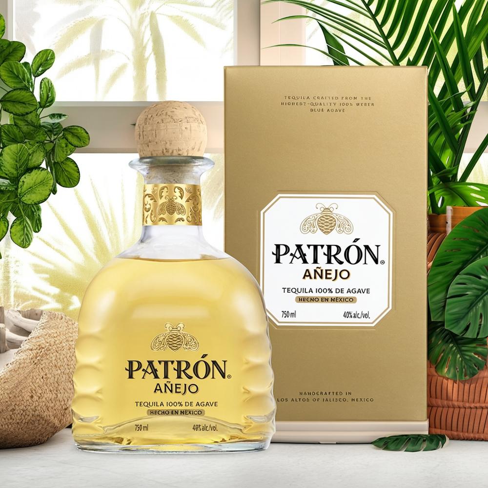 楽天市場】パトロン アネホ テキーラ 750ml 40度 正規品 箱付 Patron