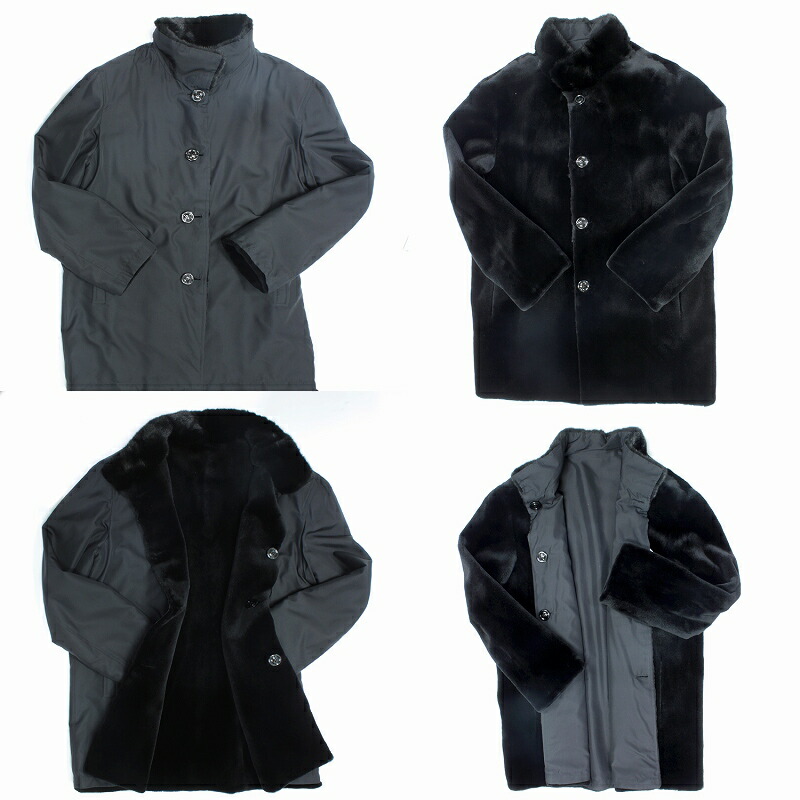 楽天市場】高級 毛皮コート メンズ シェアードミンク シルク