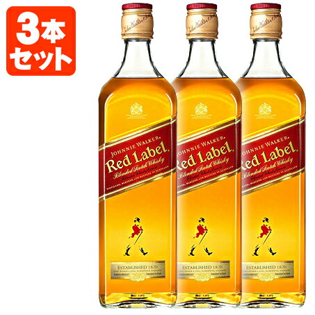楽天市場】【3本セット送料無料】[正規品] ジョニーウォーカー レッド