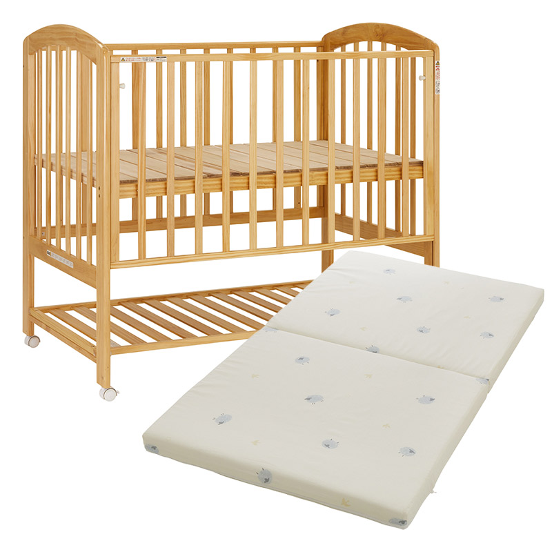 楽天市場】ベビーベッド ベビー布団 2点セット エクストラハイタイプ