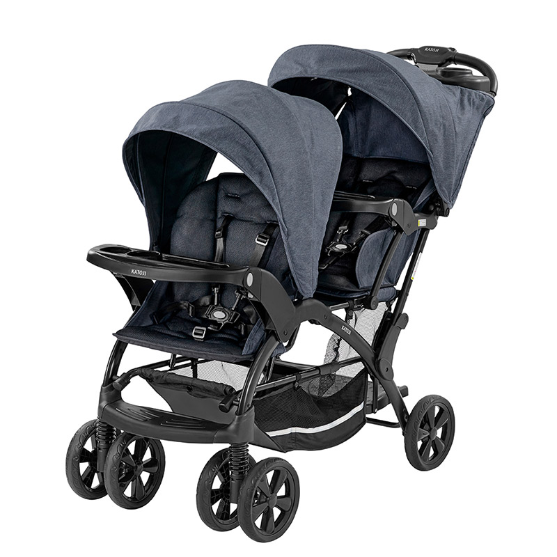 楽天市場】二人乗りベビーカー 二人でゴーDX デニム 二人乗り 双子