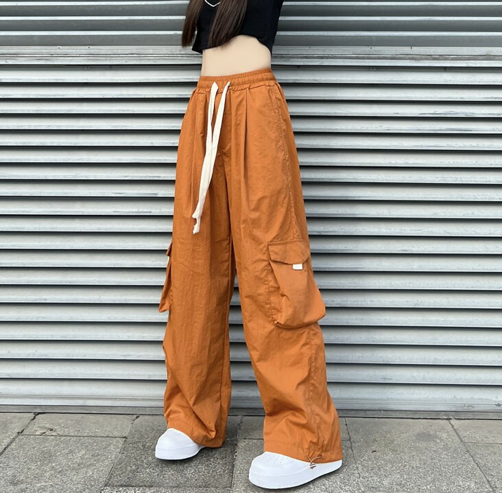 楽天市場】シンプル オレンジ パンツ ズボン ボトムス ジャージ ゴム