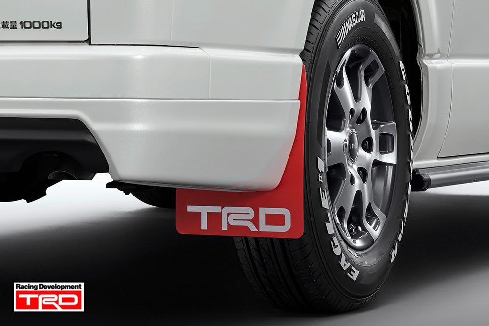楽天市場】trd ハイエース マッドフラップの通販