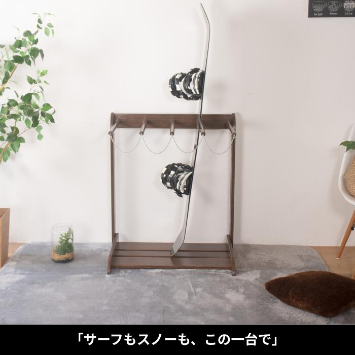 楽天市場】ヴィンテージ風 サーフボード収納 スノボ対応 2本.3本.4本.5