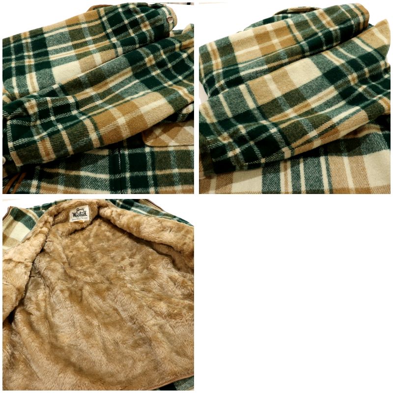 楽天市場】70s ヴィンテージ ウールリッチ WOOLRICH チェック柄 裏ボア