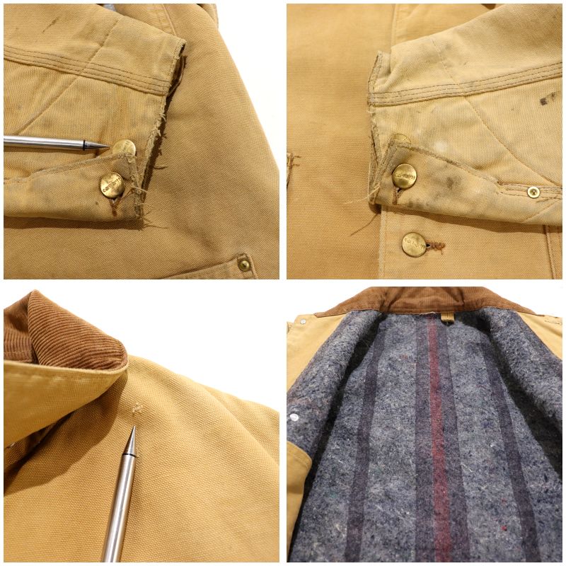 楽天市場】00s カーハート Carhartt 裏地ブランケット ミシガンチョア