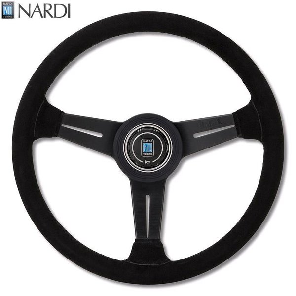 楽天市場】NARDI ナルディ N135 ブラックスエード&ブラックスポーク